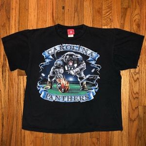 Vintage Carolina Panthers T-Shirt NFL Football